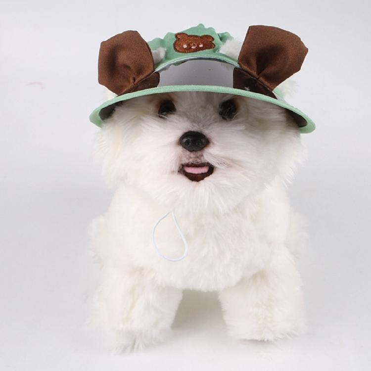 Multi Pet Sun Protective Hat Wide Brimmed Design For Dogs Cats Rabbits Lightweight Summer Accessory