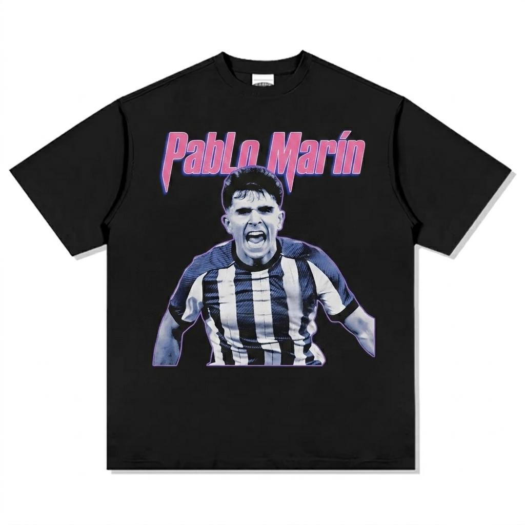 

Pablo Marín Graphic 2026 shirt Unisex Cotton Y2k Oversized Popular Unisexs Womens TShirt Football Fans High Quality Tee Gifts M