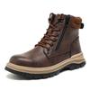 Pu Leather Waterproof Work Safety Shoes For Men Indestructible Boots Non-slip Industrial Construction Protective Shoes Male
