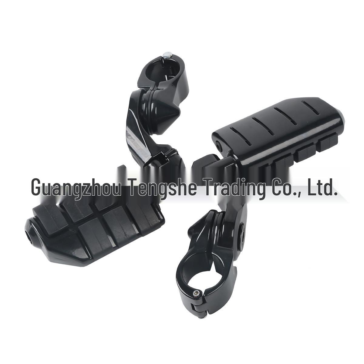 

Harley Road King Street Glide Custom Aluminum Foot Pegs Motorcycle Accessories Black