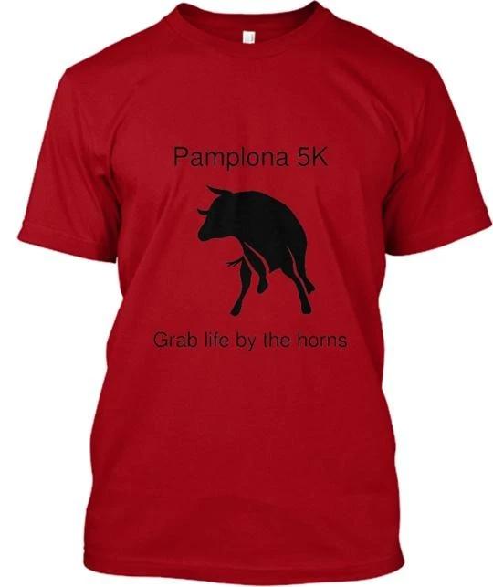 

Pamplona 5k T shirt Made in the USA Size S to 5XL L