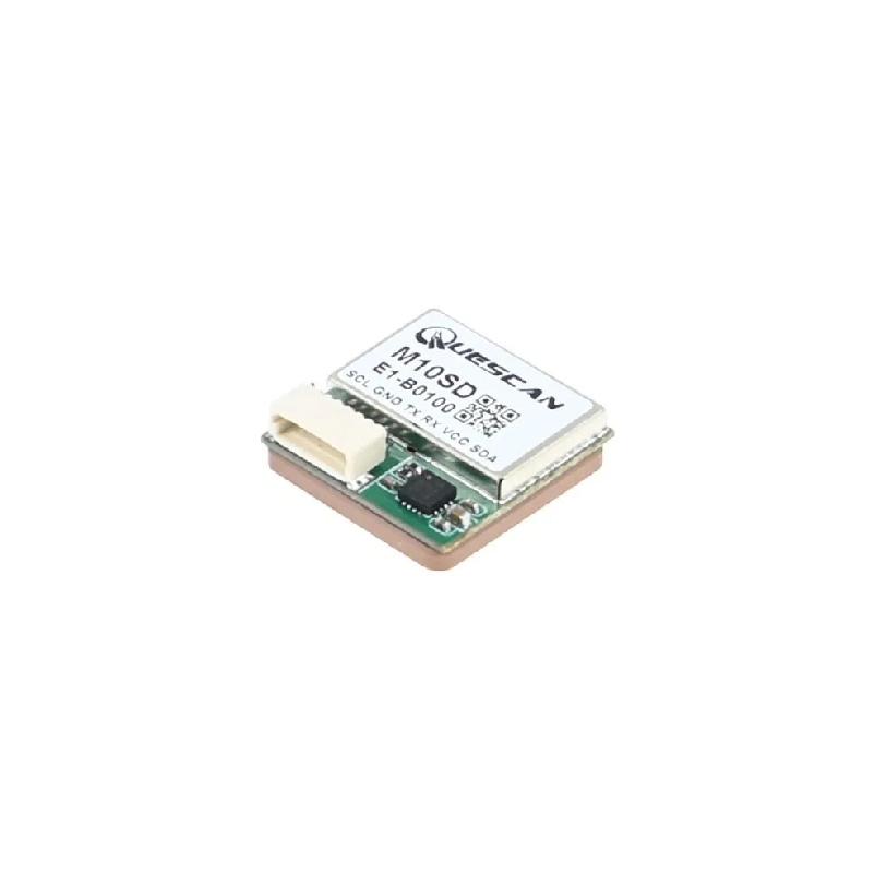 QUESCAN 18mm Drone FPV M10 GPS Module with Compass for RC Airplane Betaflight Pixhawk ArduPilot INAV GPS Galileo GLONASS BeiDou