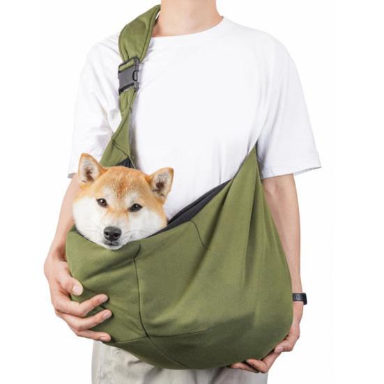 Pet Puppy Carrier Bag Comfortable Single Sling Handbag with Shoulder Hook Small Bag for Traveling with Cats And Dogs