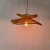 JOYINLED Hand-woven Rope Woven Pendant Light Retro Rattan Chandelier Light Wabi-sabi Homestay Bedroom Tea Room Bar Lighting