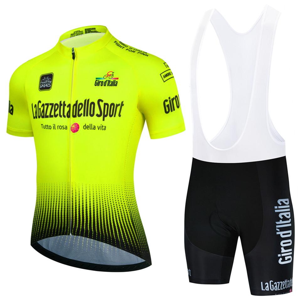 

2026 Tour Of Italy Summer Bicycle Clothes Cycling Jersey Set Road Bike Short Sleeve Cycling Clothing Men Mtb Jersey Set Sport Wear XXL