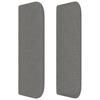 Headboard - Maison Exclusive - Dark Grey - Breathable and Durable Fabric - Adjustable Height