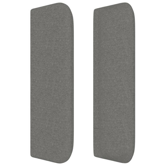 Headboard - Maison Exclusive - Dark Grey - Breathable and Durable Fabric - Adjustable Height