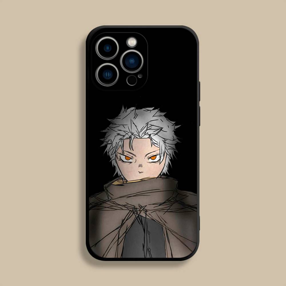 

Re0 N-Natsuki S-Subaru Phone Case For iPhone 17,16,15,14,13,12,Pro,Max,Plus,E,SE4,Air,Mini Black Soft Cover iPhone14ProMax