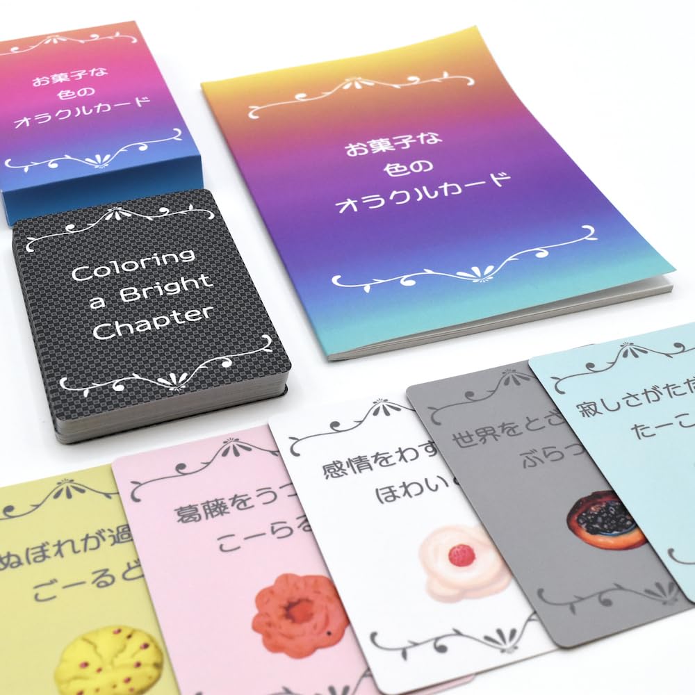 Sweet-Colored Oracle Cards | Dragon Flower Divination | 32 Cards with Japanese Instructions [Authentic]