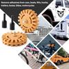 Gomake Decal Remover Eraser Wheel Tool Kit With Drill Adapter Vinyl Decal Adhesive Removal Tool With Razor Blade Scraper For Removing Ptripes,