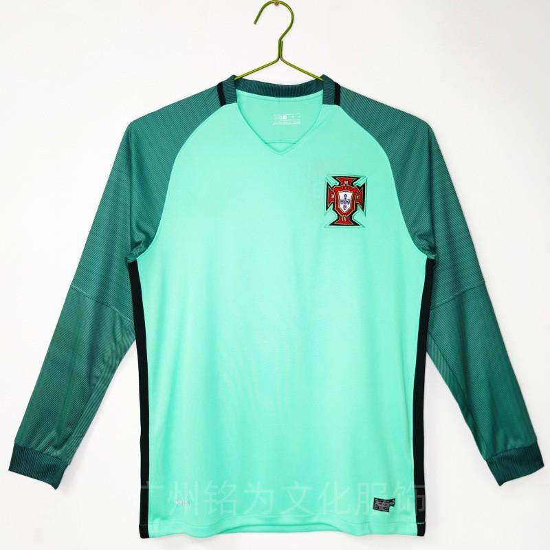 Mens Long Sleeve Retro Football Jersey Vintage Team Sportswear Soccer Fans