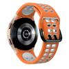 No Gap Silicone Strap for Samsung Galaxy Watch 7/6/5/4 44mm 40mm 5 Pro 45mm Two-Color Wristband Watch 6 4 Classic 47mm 43mm Band