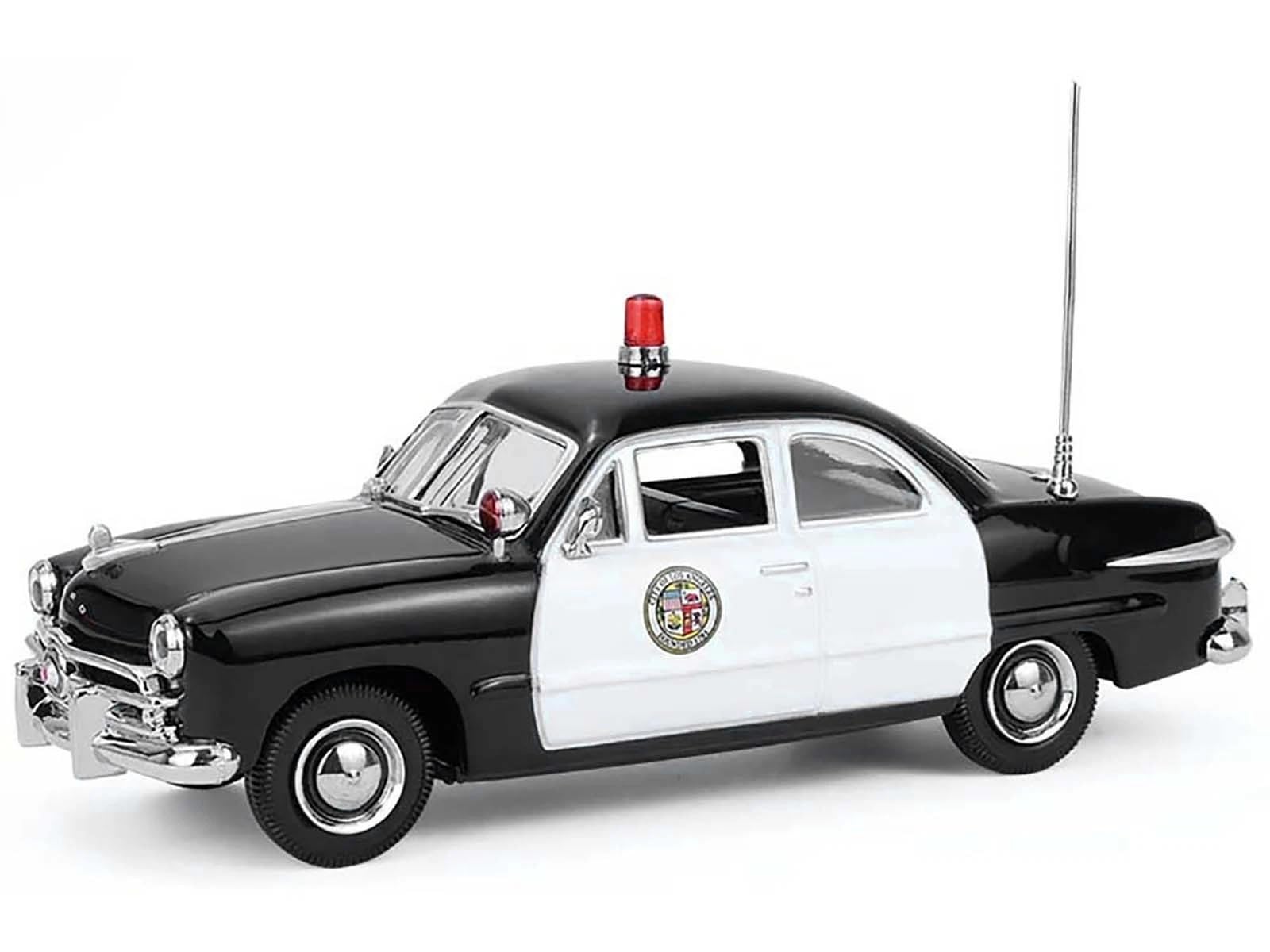Greenlight 1/43 Масштаб 1949 Ford Custom Полицейская машина LAPD Литая модель