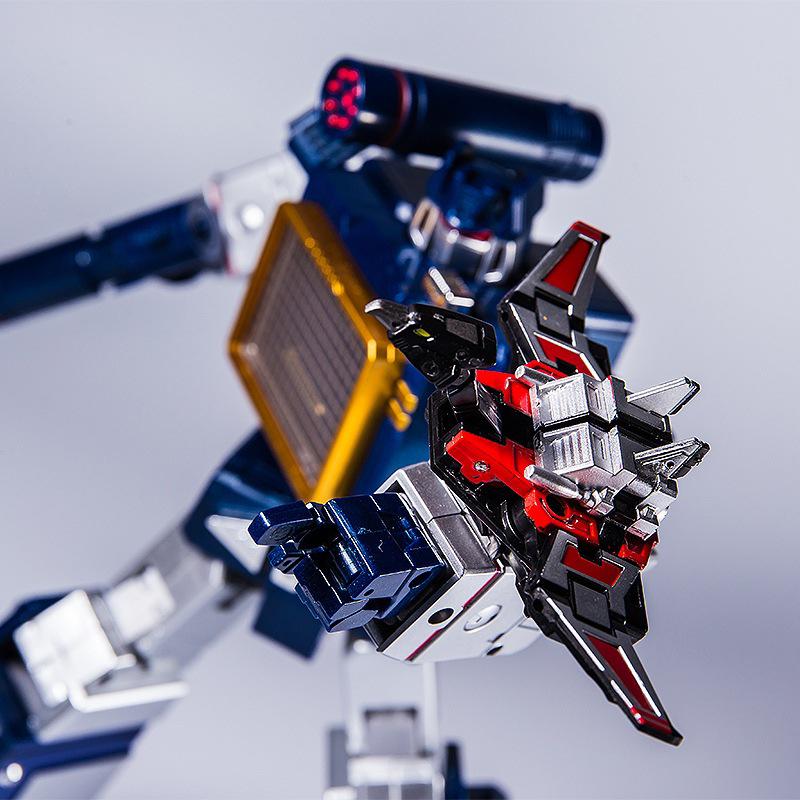 THF-01J Transformierendes Meisterwerk Soundwave mit Laserbeak Actionfigur