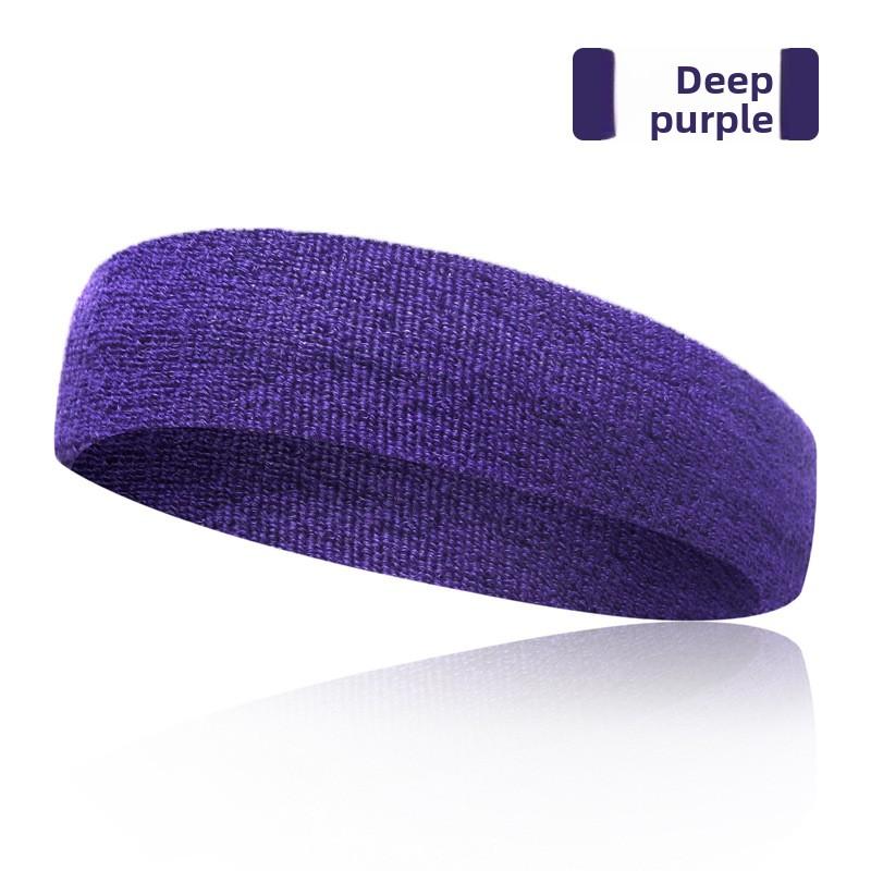 Sports Headband for Running, Sweat-absorbing Headband, Outdoor Yoga Hairband, Solid Color Anti-sweat Headscarf, Fitness Elastic Sweat-wicking Band