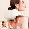 Portable Neck Massager with Hot Compress Function Relaxes Back Shoulder Muscle Pain Relief Bionic Neck and Shoulders Massager