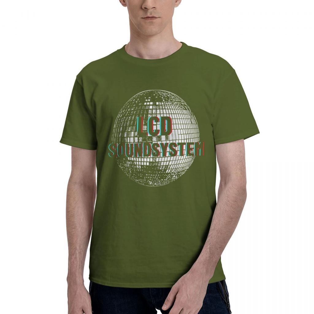LCD Soundsystem 100 Cotton Casual Breathable Confortable Anime Mens Clothing Deals Men TShirt