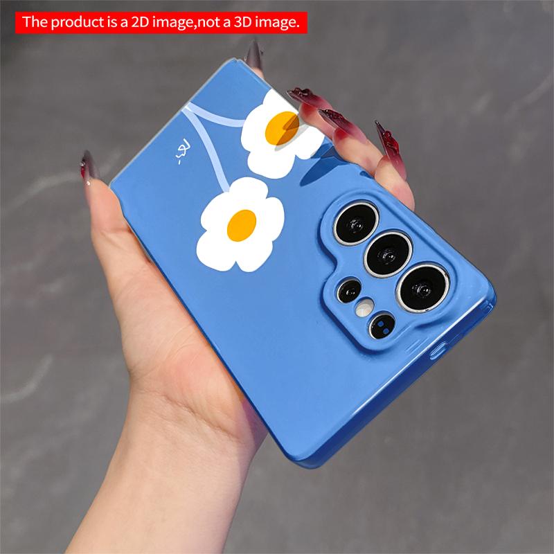 2DFlat Samsung phone case Daisy Blooms on Blue Sky Applicable to Galaxy S23 S24 S25ULTRA S26 A12 A14 A15 A16 A54 A55