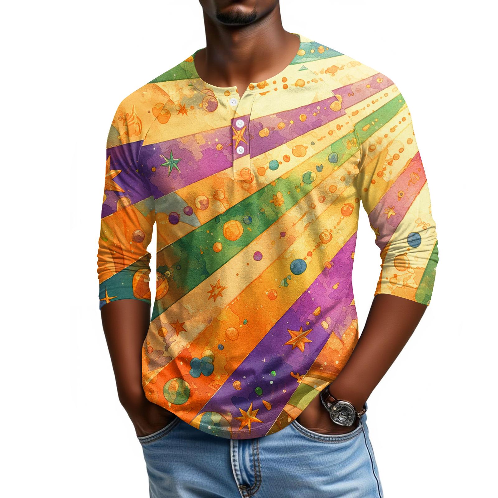 

Men s Raglan Sleeve Three-quarter Sleeve Top XL жовтий