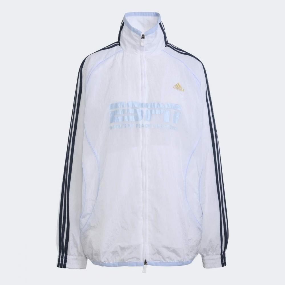 Adidas Oversized Fit Contemporary Style High Neck Teamgeist 2.0 Track Top Kc6396