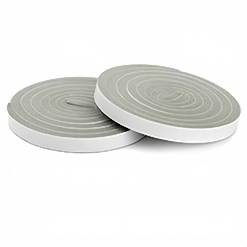 2pcs 2mX1.5cm Sponge Foam Seal Strip Tape Adhesive Anti Collision Soundproof Weather Stripping for Doors Windows Furniture