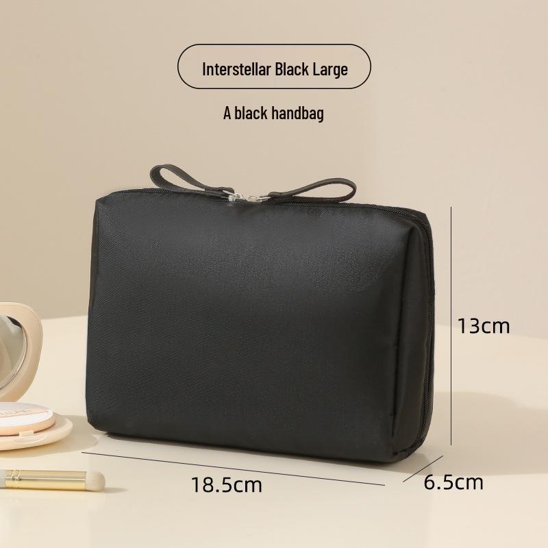 Korean Style Portable Mini Makeup Bag & Coin Purse - Women's Travel Cosmetic Storage