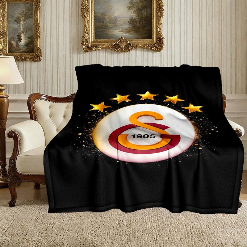 1pc Snug Galatasaray SK Blanket, Lightweight & Durable Print Blanket, Perfect for Home, Couch, Bed, Picnic, Travel, Office