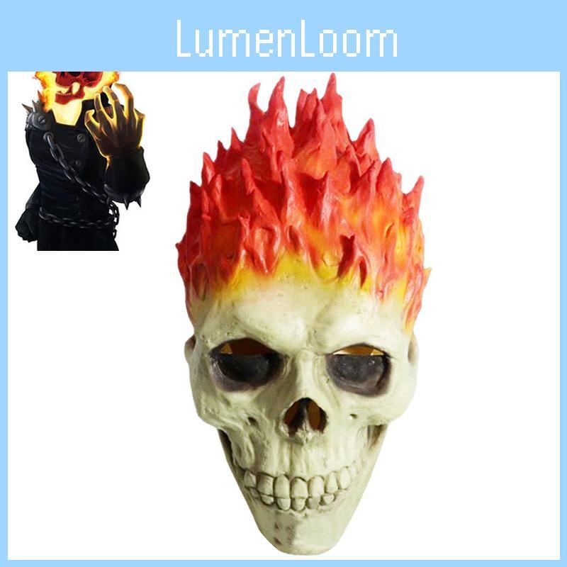 Halloween Face Paint Ghost Rider Mask Skull Car God Mask Soul War Car Mask