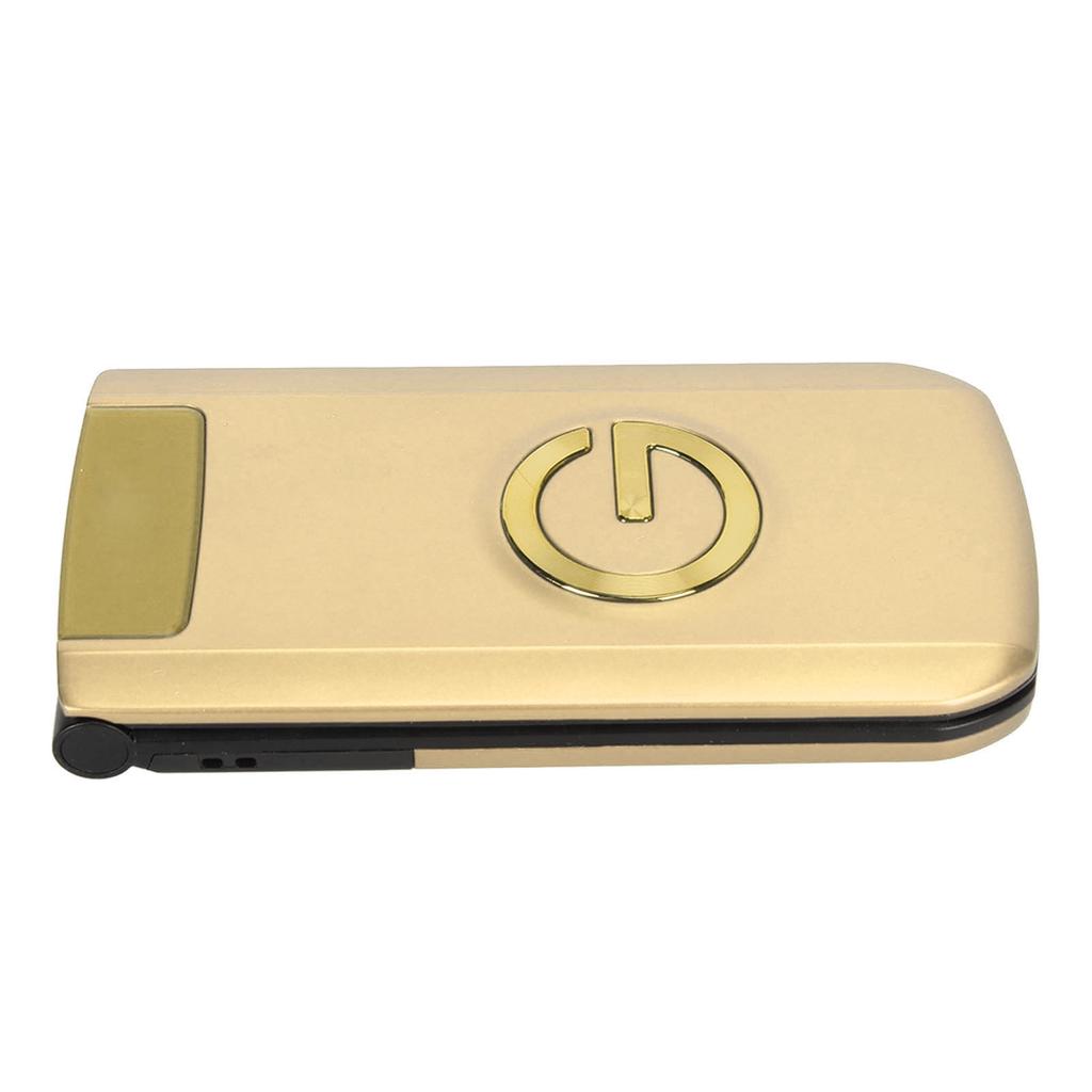 G9000 Klapphandy Entsperrt GSM Dual-SIM Handy 4800mAh 100‑240V 2G Klapphandy für Senioren Gold