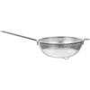 Single Handle Stainless Steel Filter Colander Basket Kitchen Strainer for Fried Food Vegetable Fruit 19.2cm Rice Washer Drain