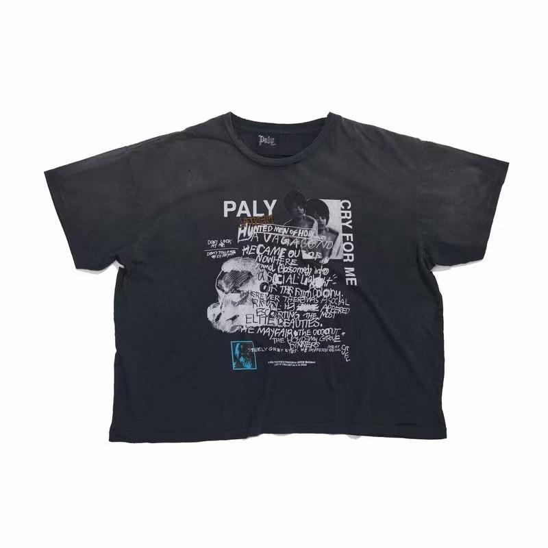 Vintage Washed Cotton Oversized Streetwear Tee Men Women 2026 Loose Fit Graphic Short Sleeve T-Shirt