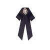 Shirt Multicolor Woman Bow Tie Brooch Bow Dress