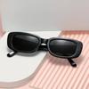 12 Piece Set of Small Frame Casual and Fashionable Sunglasses Black High-end Cool Glasses Suitable for Beach Travel