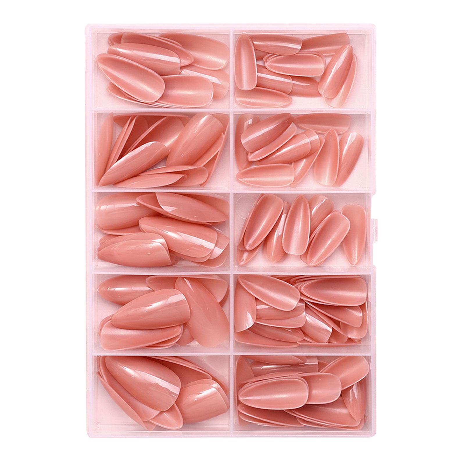 

120 шт./коробка миндальные накладные ногти пресс-накладные ногти искусственные ногти полное покрытие накладные ногти маникюрные принадлежности для женщин