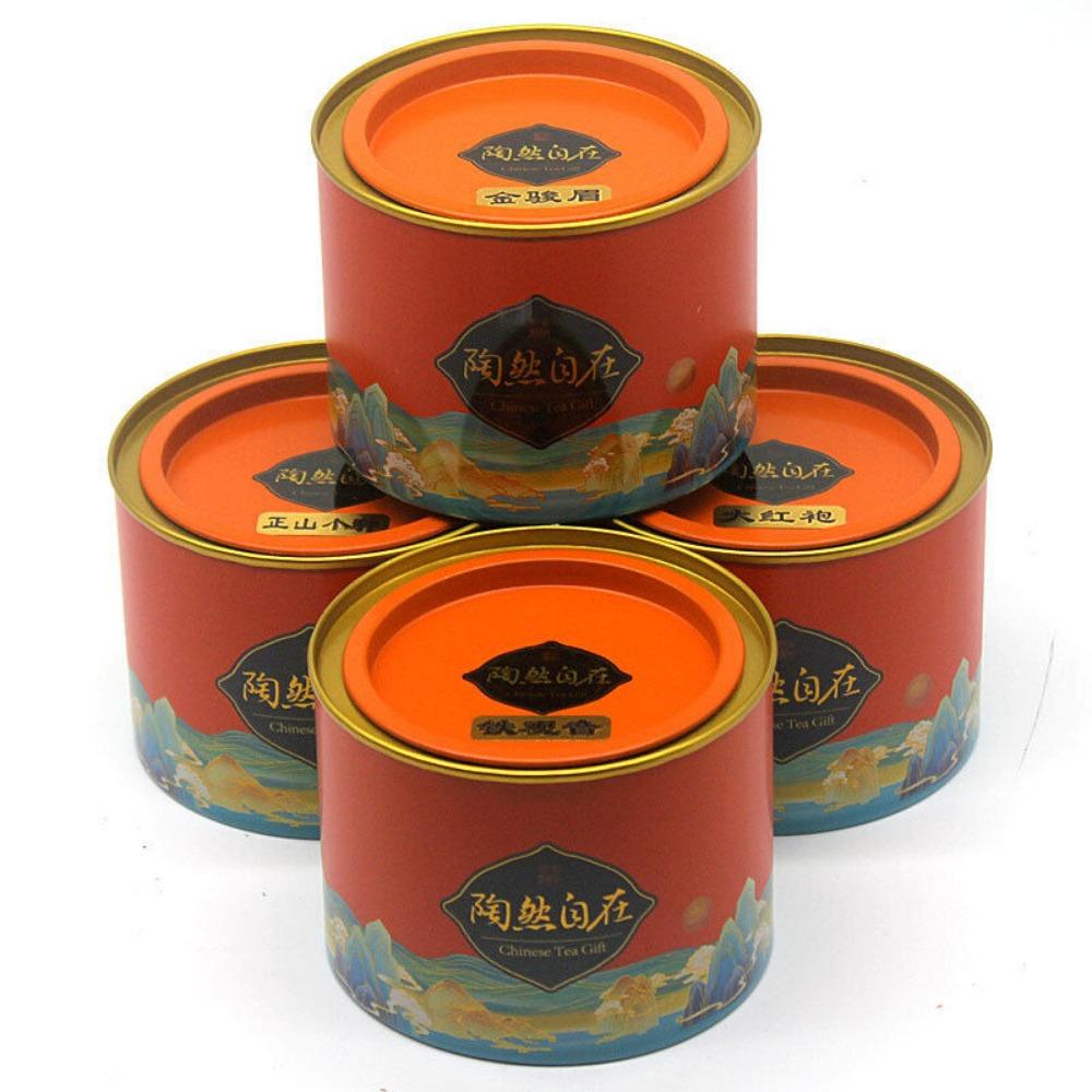 Premium Zhengshan Xiaozhong Tea Jin Jun Mei Oolong Green Tea Tin Pack