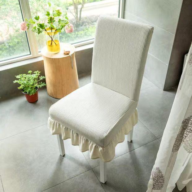 Thickened Elastic Chair Cover Skirt - Universal Dining & Stool Cover