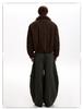 Men's Retro Cotton Jacket with Fur Collar, Golden Eagle Design - Thick, Warm, Versatile, and Trendy Winter Outerwear.