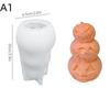 Halloween Pumpkin Silicone Mold Diy Aromatherapy Candles Drip Resin Plaster Ornaments Mould Handmade Soap Candle Making