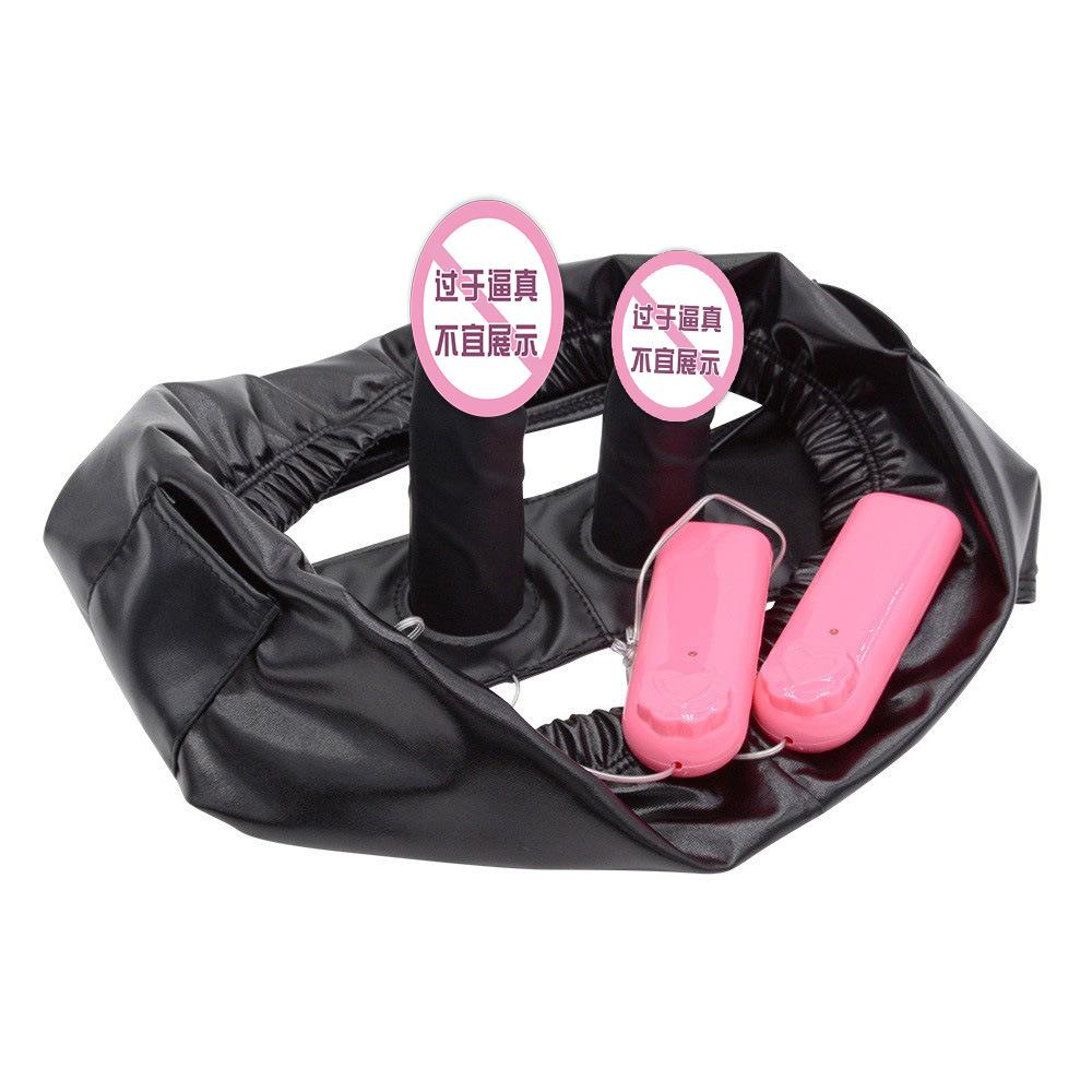 Sexy Wearable Fake Penis Underwear Women's Wearable Dildo Vibration Vibrator Female Masturbation Anus Toy