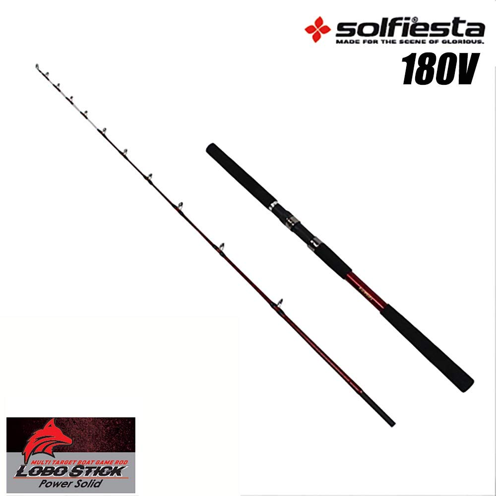 SOLFIESTA Carbon Fiber Jointed Boat LOBO STICK 180V