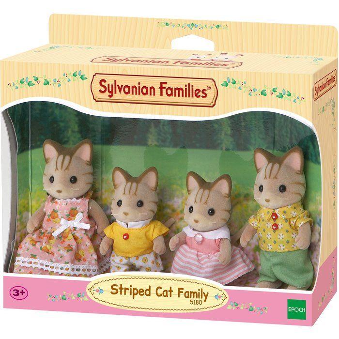 La famille Chat Tigré - Sylvanian Families - 5180