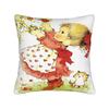 Kissenbezug Kunst Sarah Kay Schaukelmädchen Bequemer Kissenbezug für Couch Sofa Schlafzimmer Niedliche Lustige Kissenbezüge