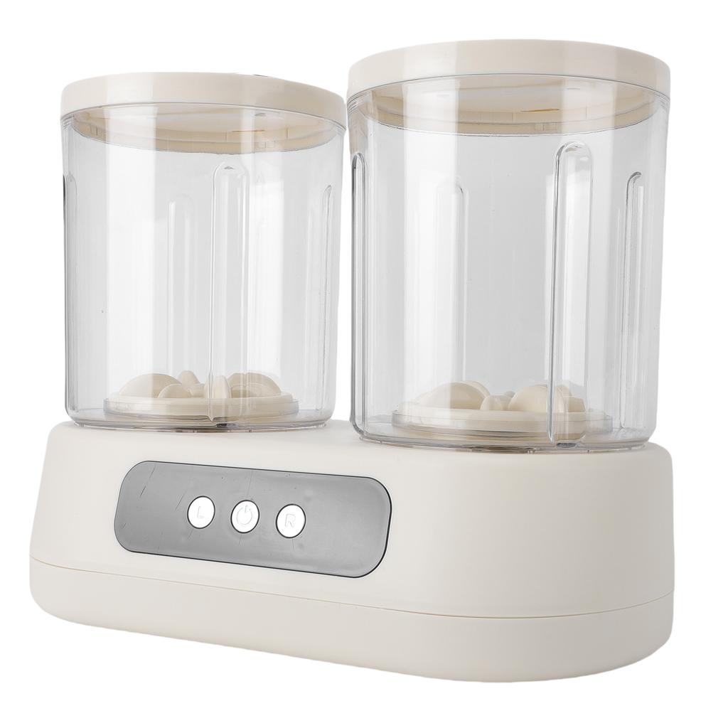   Underwear Washing Machine Portable Double Compartment Washer Bucket Automatic Laundry Washer for Travel Apartment Dorm