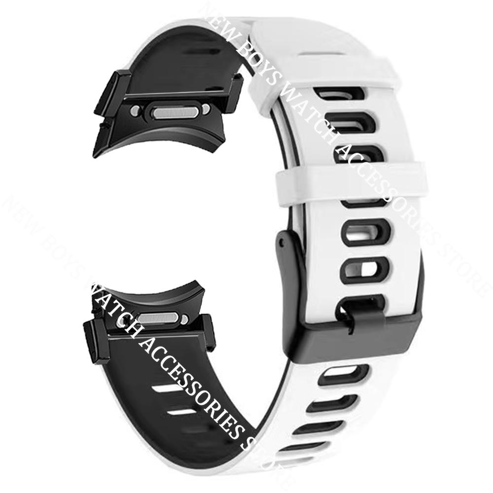 Quick Fit Silicone Strap Correa for Samsung Galaxy Watch 4/6 Classic 47mm 43mm 4/5/6 40mm 44mm No Gaps Bracelet Watch Band