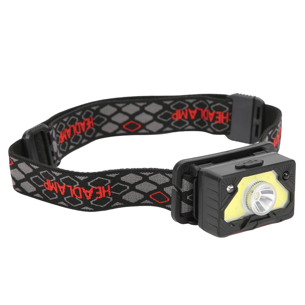 Oppladbar hodelykt Liten bærbar Multi-vinkeljustering Bred anvendelse Hodelykt for