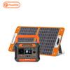Hot Sale Flashfish Solar Generator Back Up Portable Power Station Set Rechargeable Backup With Panel for Emergency