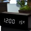 Desktop Simple Small Alarm Clock LED Clock Alarm Clock Sound Alarm Electronic Display Temperature Display Room Decoration Accessories