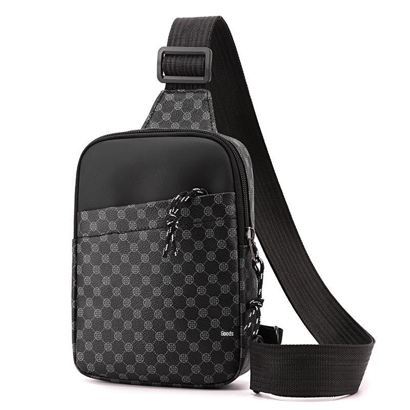 Unisex Waterproof PU Mini Sports Crossbody Bag - Phone & Essentials Carrier