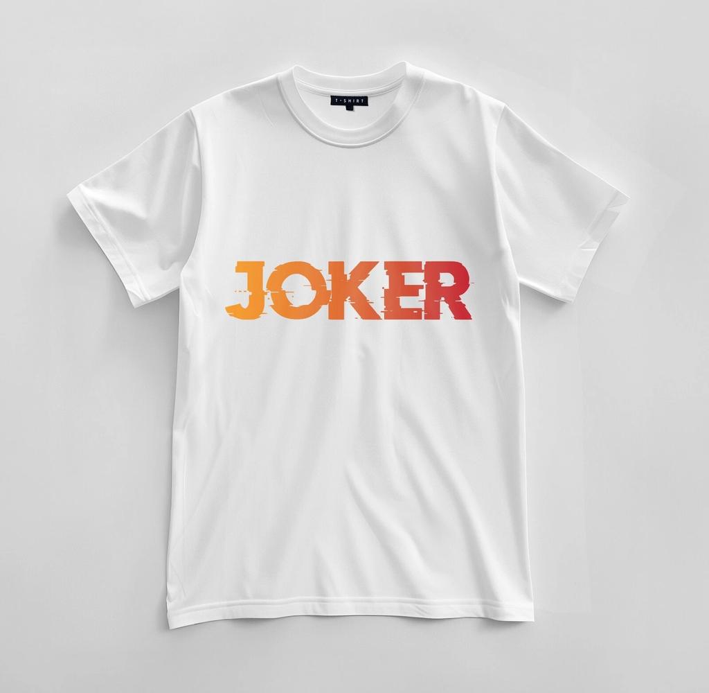 Custom Joker Graphic T-shirt Design Unisex Jersey Short Sleeve Tee