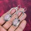Rose Quartz Jewelry, 925 Solid Sterling Silver Earrings Handmade Gemstone Jewelry, Gifts For Wife Brand New Earrings